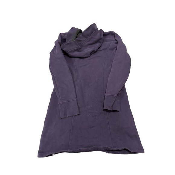 HORNY TOAD HOODED LONG SWEATER SIZE XS PURPLE |‎ E2 - Picture 2 of 7